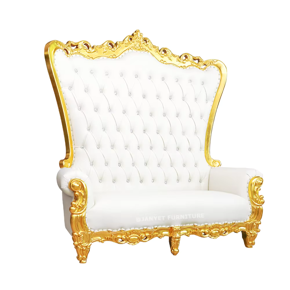 Queen Loveseat Throne