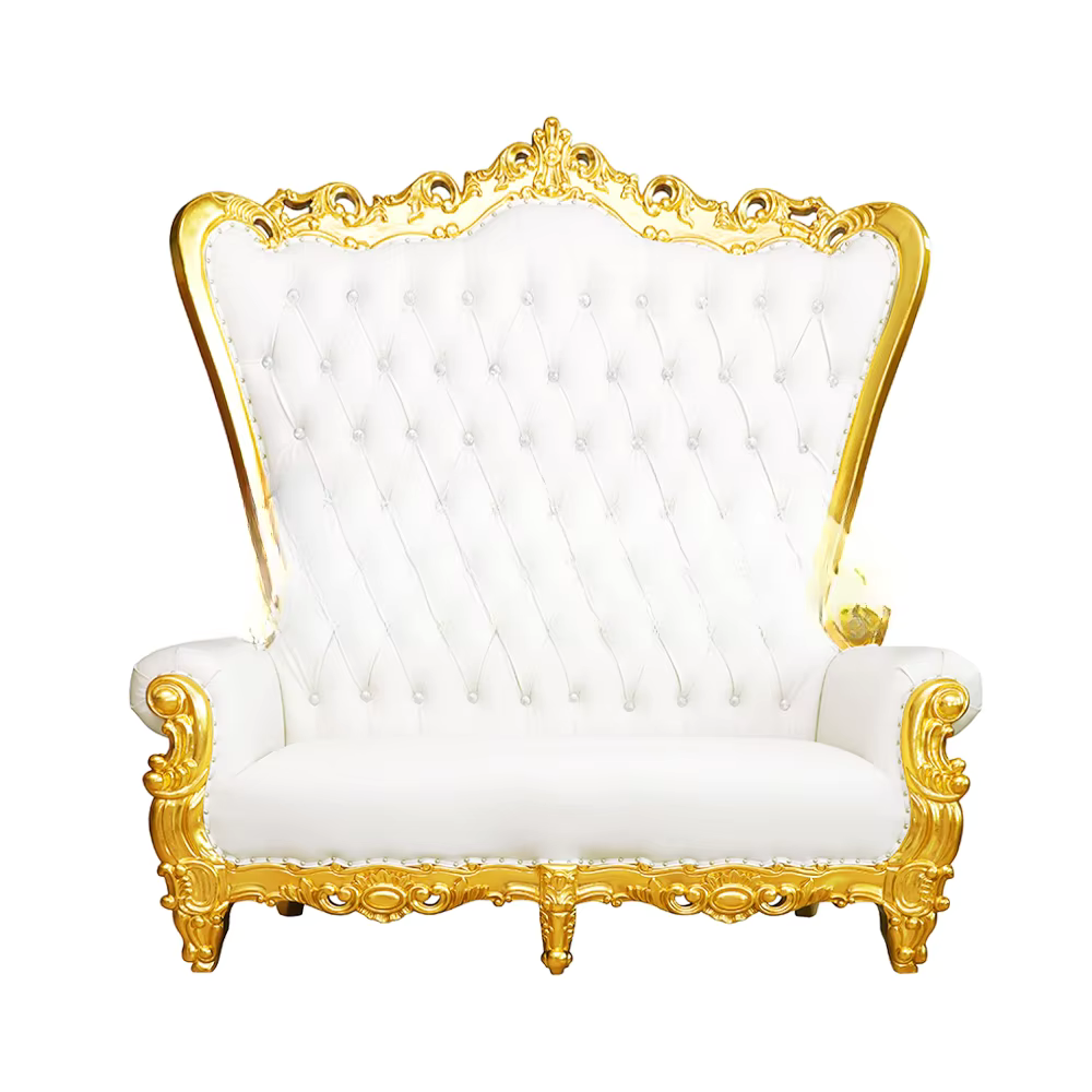 Queen Loveseat Throne